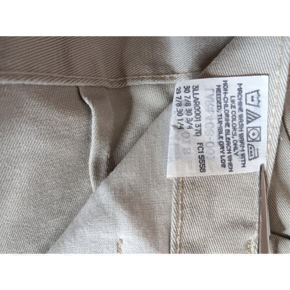 LEE VINTAGE Y2K Women's Chino Pants Khakis NEW‎ Old Stock Size 8 29x31.5 - Picture 6 of 11